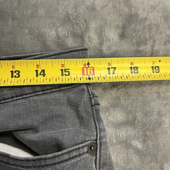 Levis 511 Jeans Mens 32x34* (Meas. 32x33) Grey Slim Throughout Low Rise Stretch - Picture 5 of 7